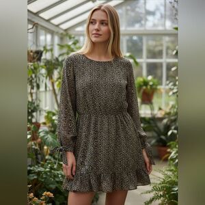 Forever 21 | Dresses | Forever 2 Olive Green Wrap Long Sleeve Dress |  Poshmark